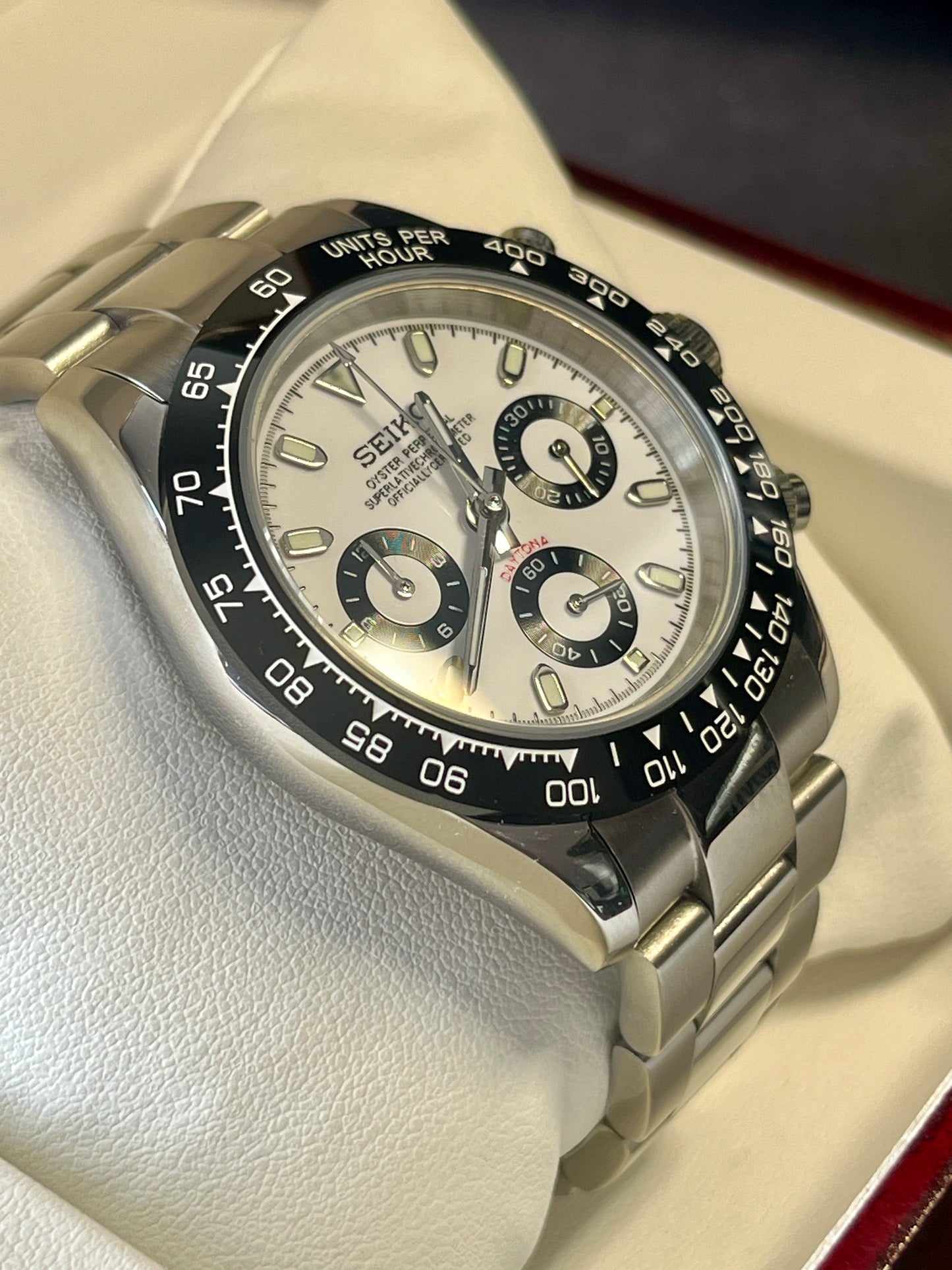SeikoMod Daytona Panda I Kenseimods