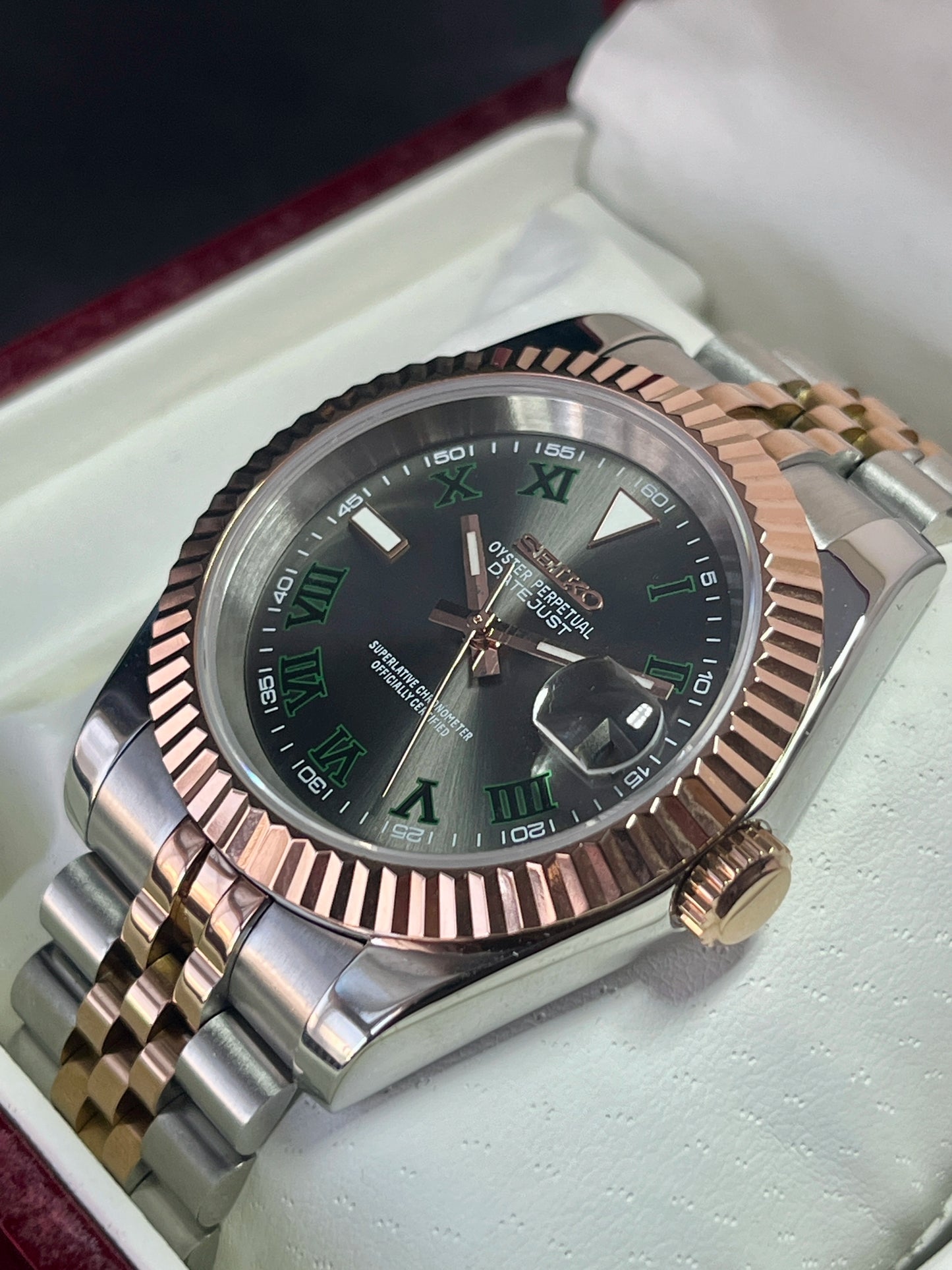 SeikoMod DateJust Wimbledon Two Tone I Kenseimods