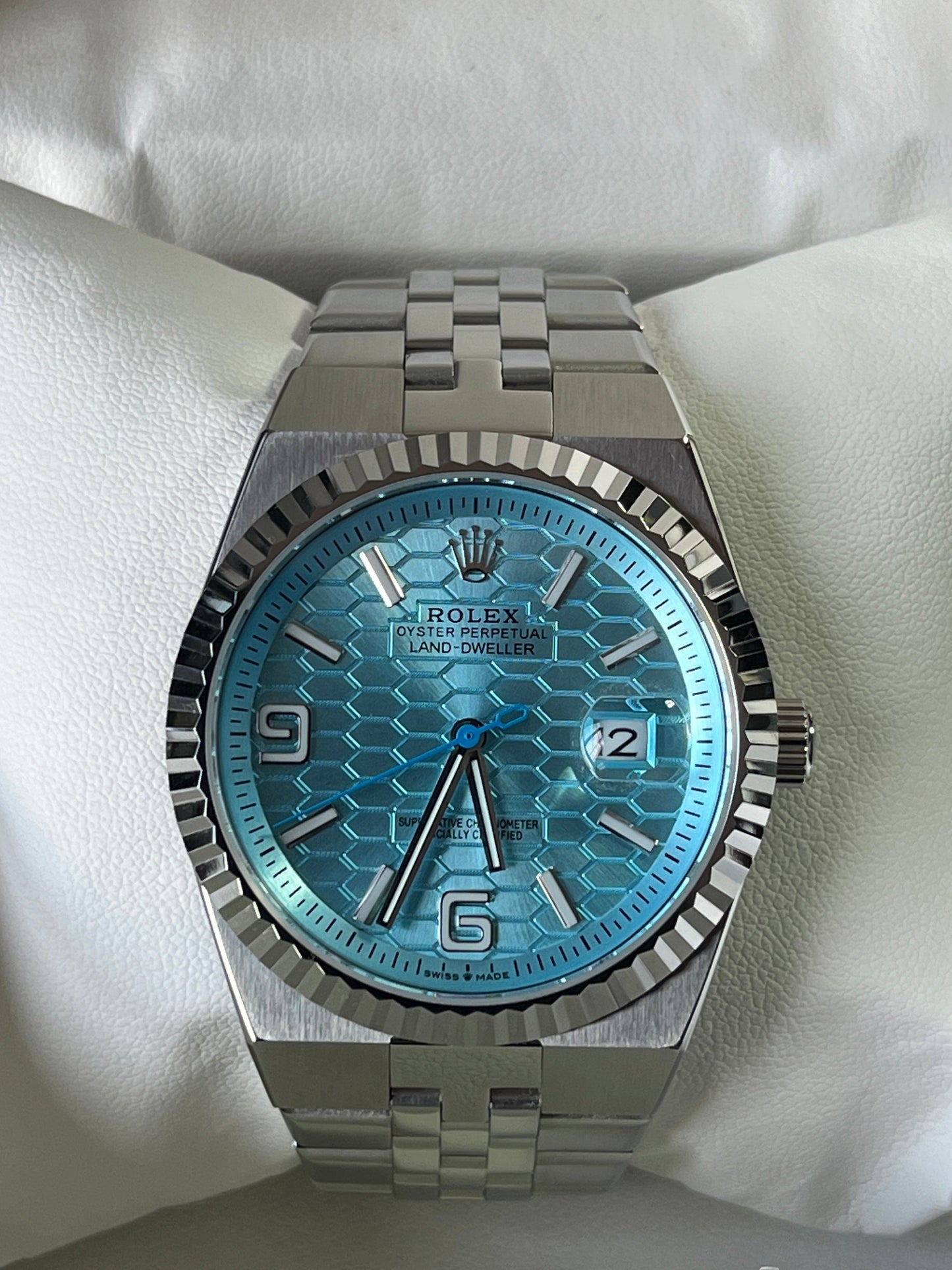 SeikoMod LandDweller Blue Dial