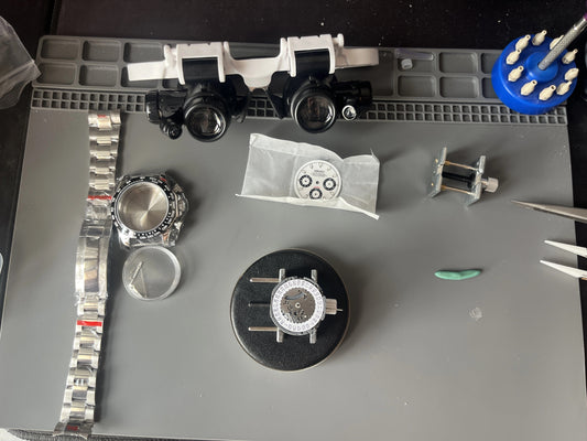 montaje seiko mod reloj 