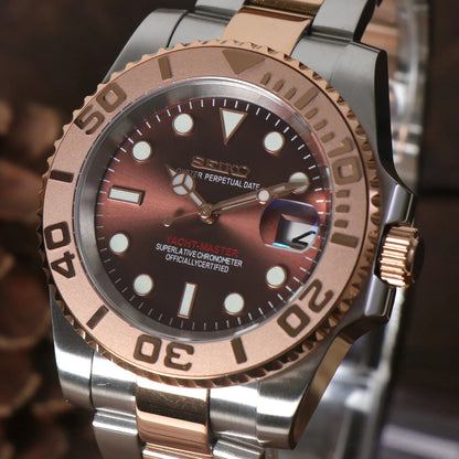 SeikoMod Yatch Master Rose Gold  I Kenseimods