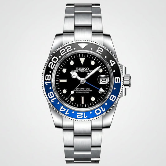 SeikoMod GMT Master II "Batman"  I Kenseimods