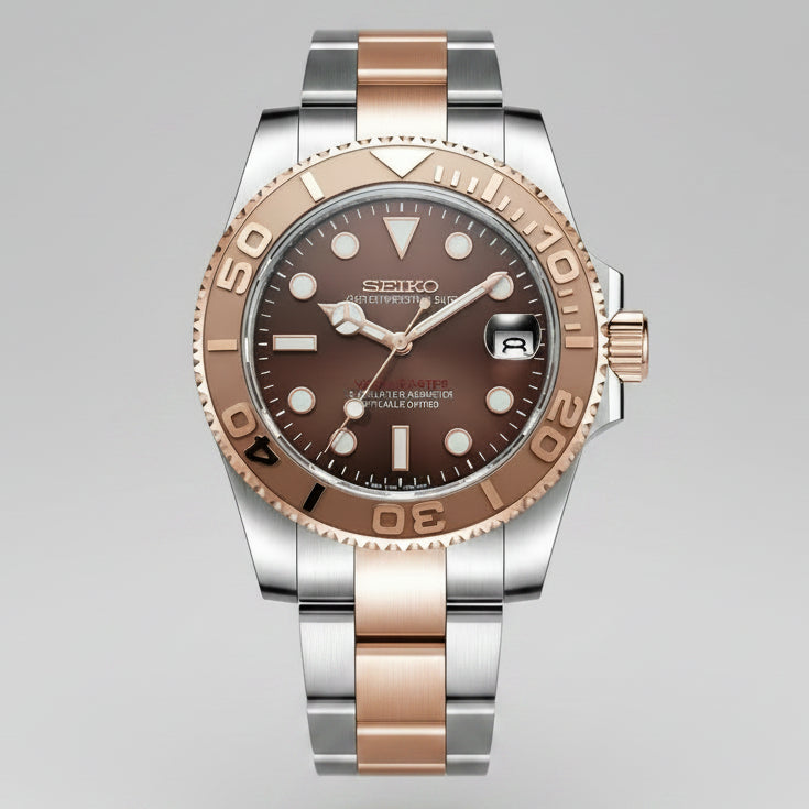 SeikoMod Yatch Master Rose Gold  I Kenseimods