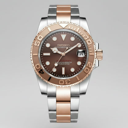 SeikoMod Yatch Master Rose Gold  I Kenseimods