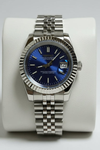 SeikoMod DateJust Blue Dial  I Kenseimods