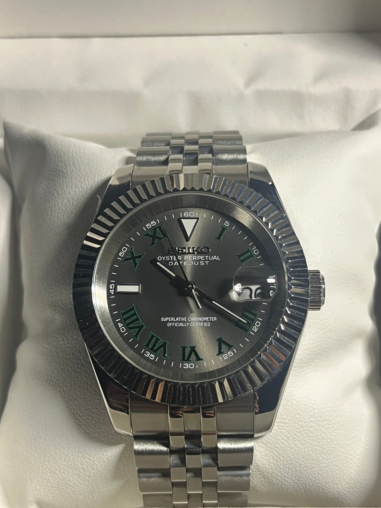 SeikoMod DateJust Wimbledon