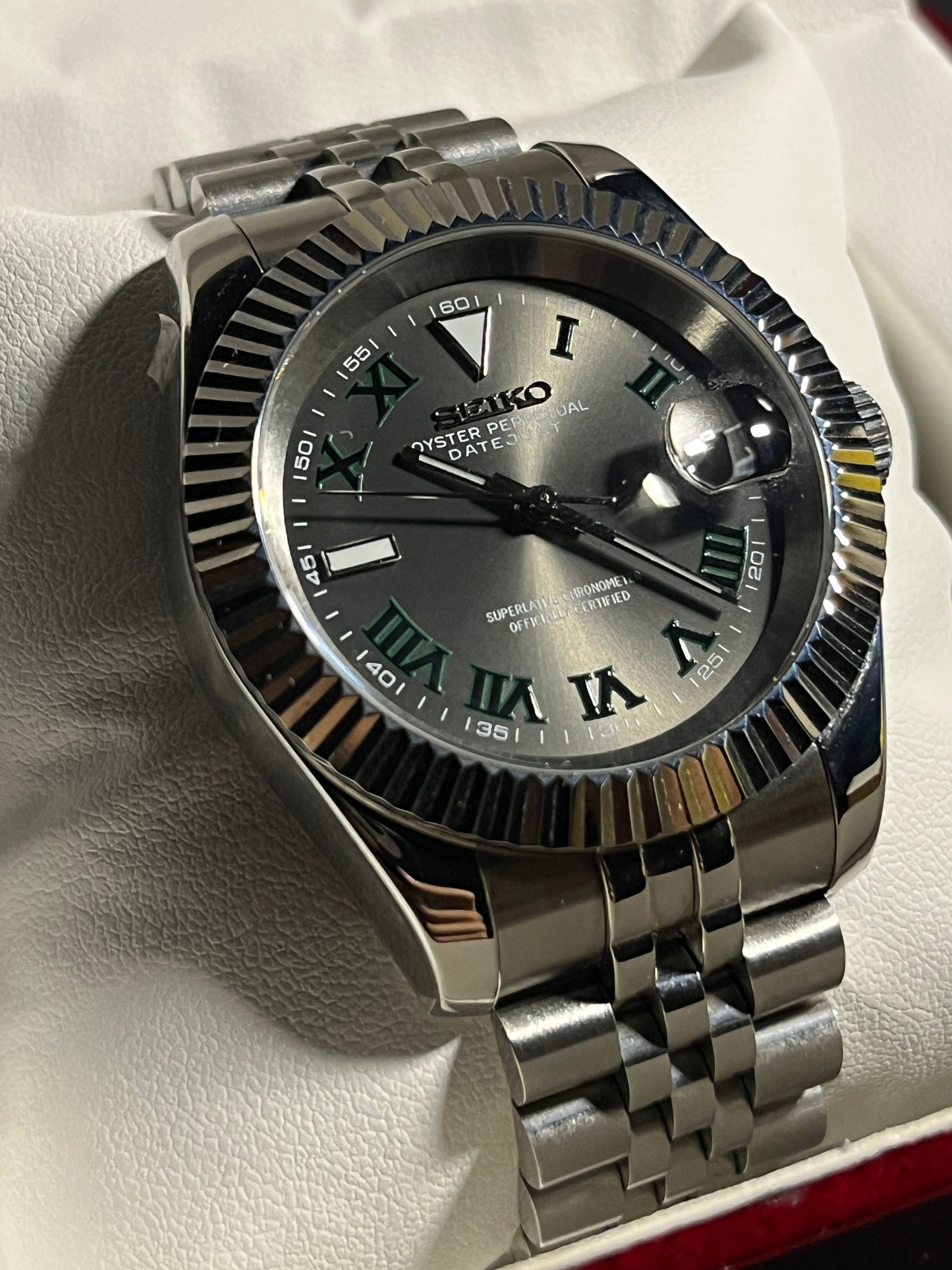 SeikoMod DateJust Wimbledon