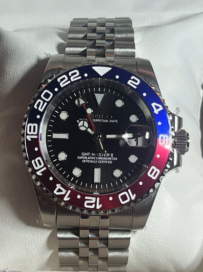 SeikoMod GMT Master II "Pepsi"