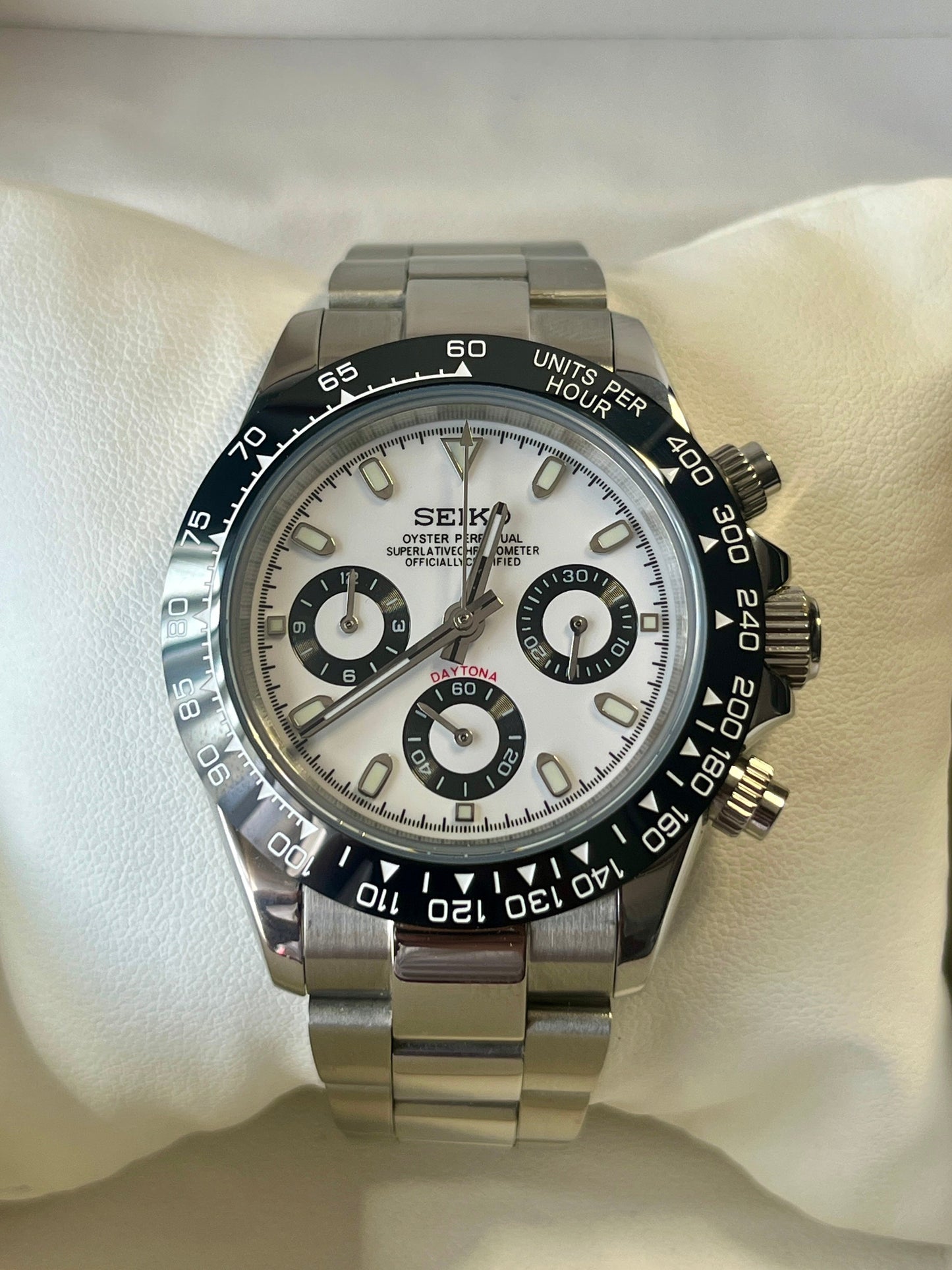 SeikoMod Daytona Panda