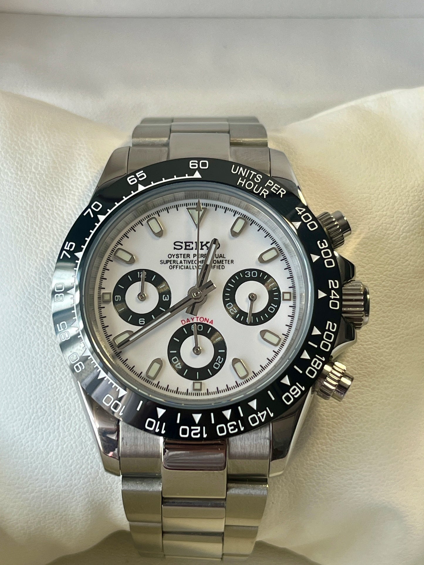 SeikoMod Daytona Panda  I Kenseimods