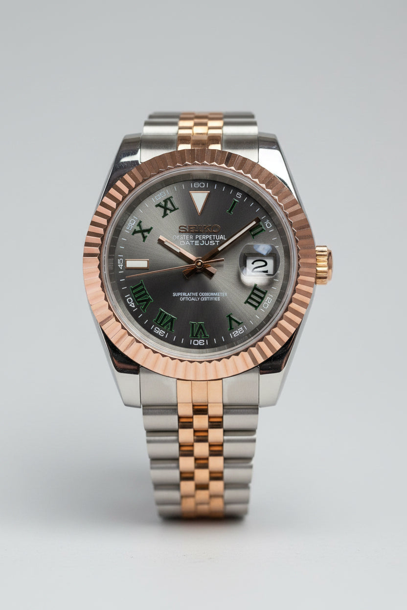 SeikoMod DateJust Wimbledon Two Tone
