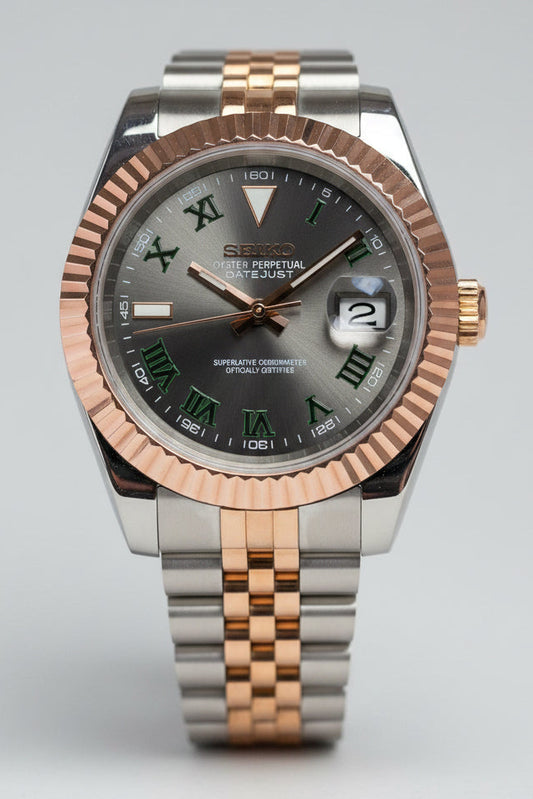 SeikoMod DateJust Wimbledon Two Tone  I Kenseimods