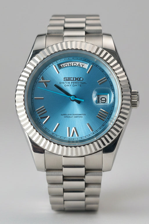 SeikoMod DayDate Platinum  I Kenseimods