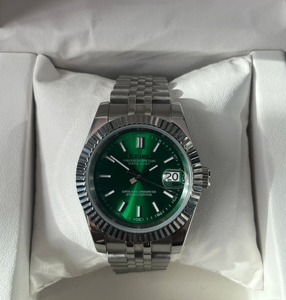 SeikoMod DateJust Green Dial  I Kenseimods