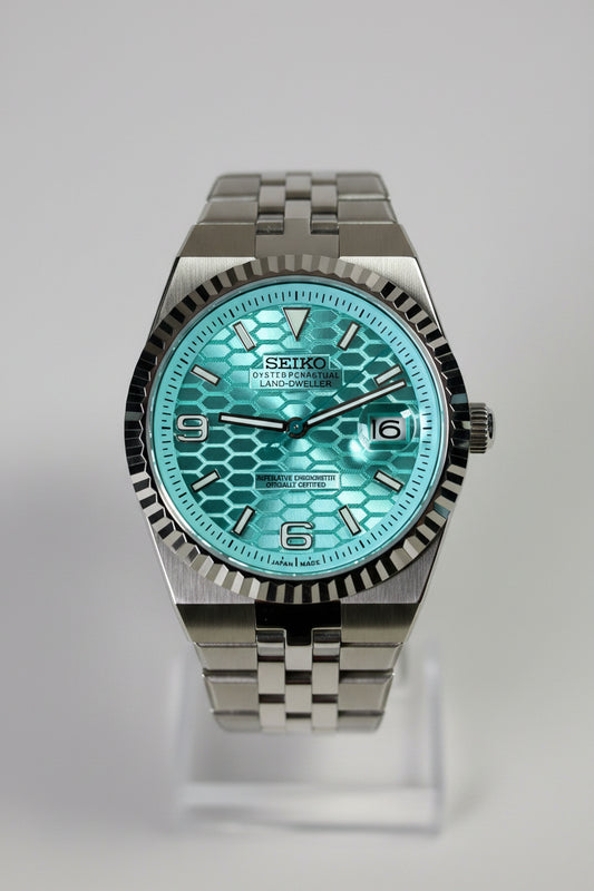 SeikoMod LandDweller Blue Dial