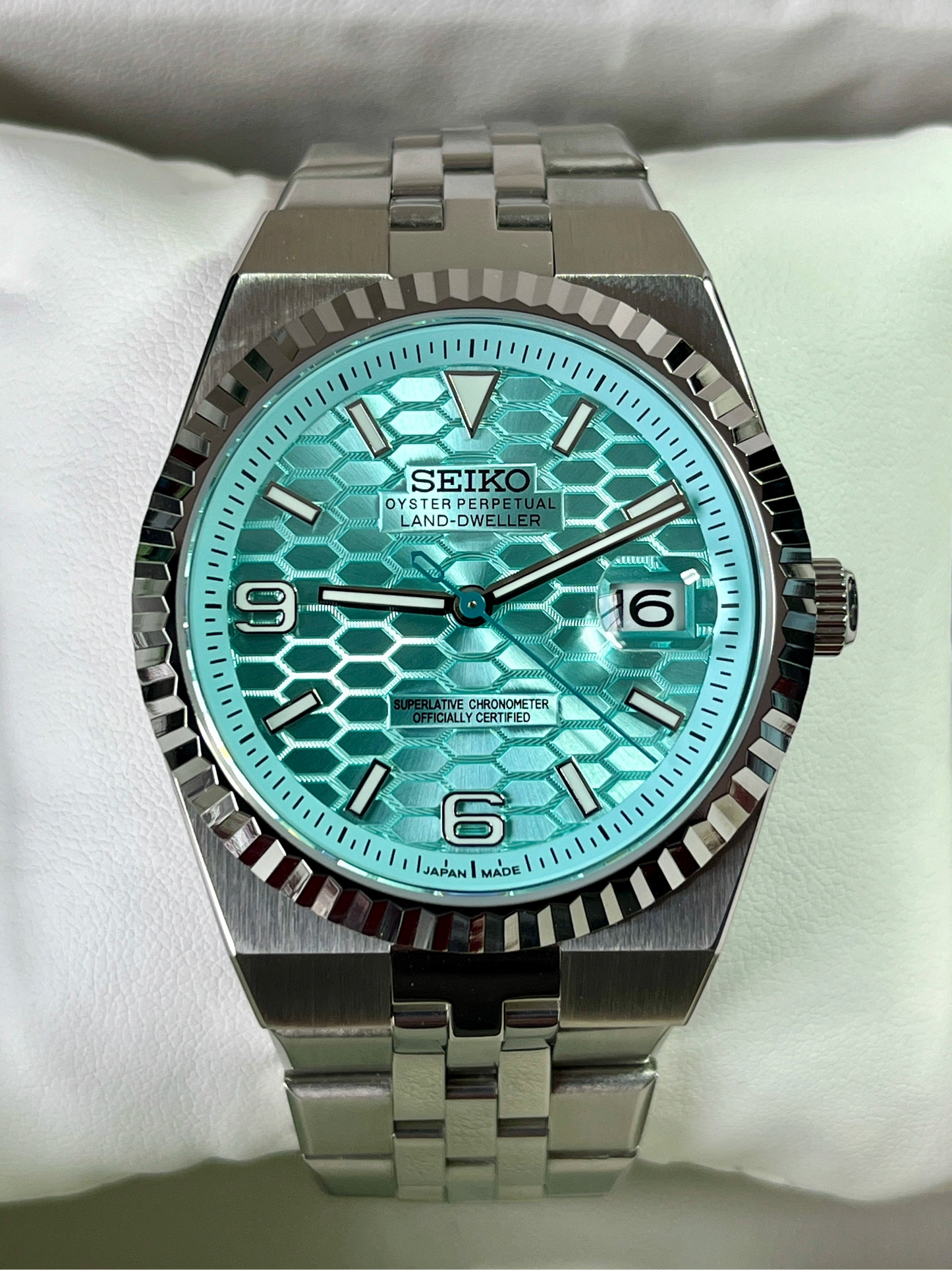 SeikoMod LandDweller Blue Dial  I Kenseimods