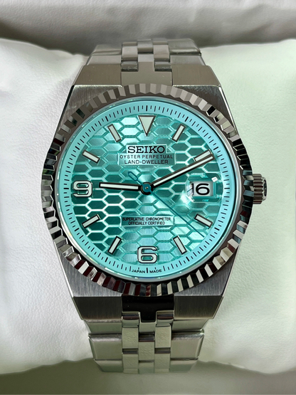 SeikoMod LandDweller Blue Dial  I Kenseimods