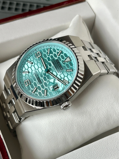 SeikoMod LandDweller Blue Dial  I Kenseimods