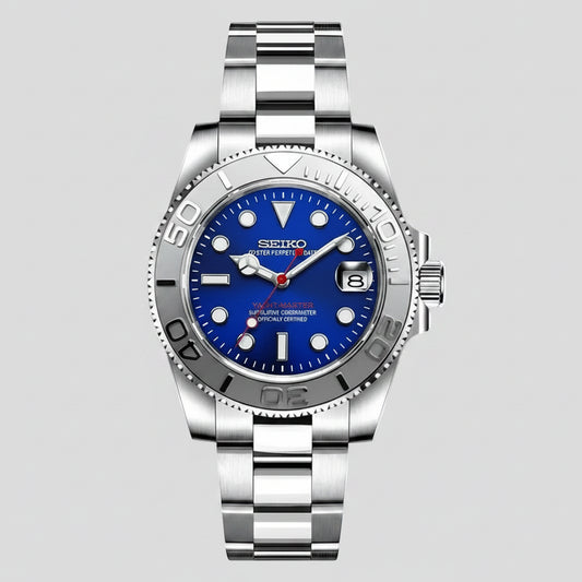 SeikoMod Yatch Master Blue Dial  I Kenseimods